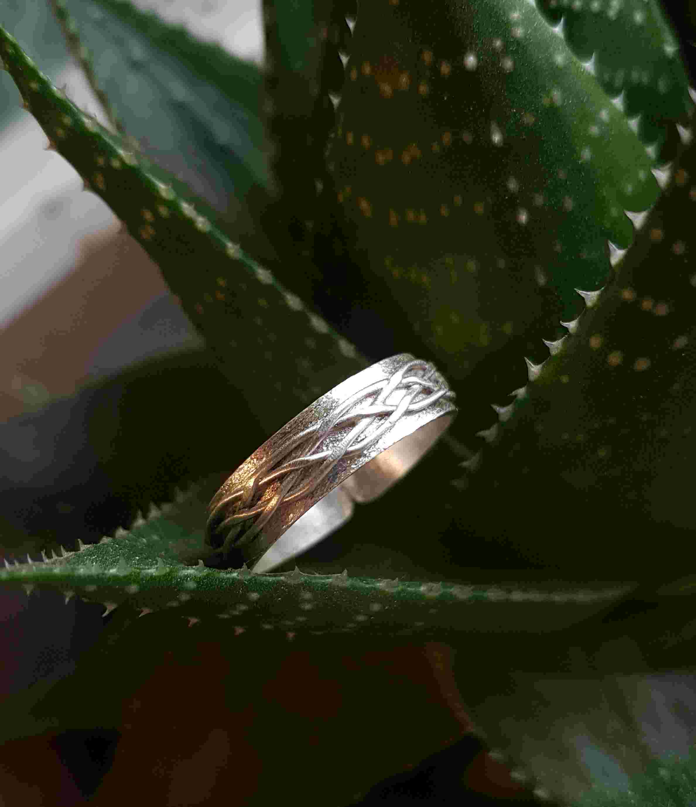 Anneau celtique argent - 75 euros